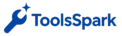cropped toolsspark logo with a blue wrench and spark icon beside the brand name in modern sans serif font 1.png